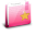 Folder Documents Pink Icon 32x32 png